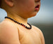 Children's Amber Necklace - CHERRY BAROQUE (Raw and Polished) -  - ONE.CHEW.THREE Boutique teething, modern accessories