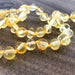 Children's Amber Necklace - LEMON BAROQUE (Raw and Polished) -  - ONE.CHEW.THREE Boutique teething, modern accessories