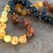 Children's Amber Necklace - RAINBOW BAROQUE (Raw and Polished) -  - ONE.CHEW.THREE Boutique teething, modern accessories