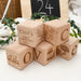 Personalised Timber Keepsake Block - First Christmas