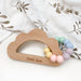 CLOUD Silicone and Beech Wood Teether