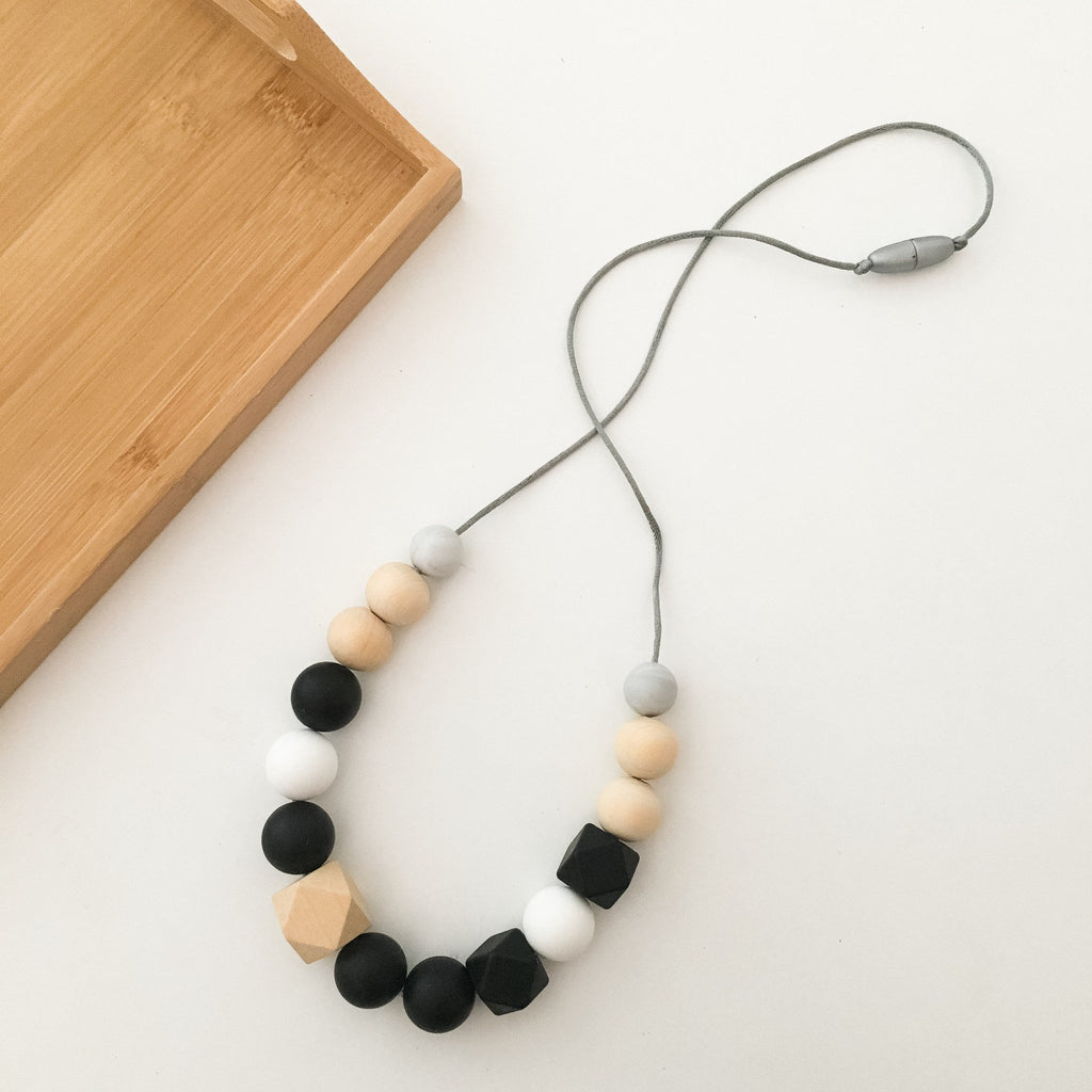 ADDISON Silicone Necklace - Necklaces - ONE.CHEW.THREE Boutique teething, modern accessories