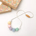 GRACIE Mini Me Silicone Necklace (3yrs plus) - Necklaces - ONE.CHEW.THREE Boutique teething, modern accessories