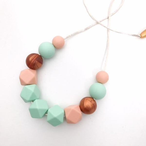 RUBY Silicone Necklace - Necklaces - ONE.CHEW.THREE Boutique teething, modern accessories