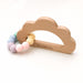 CLOUD Silicone and Beech Wood Teether **Sample Sale** - Teethers - ONE.CHEW.THREE Boutique teething, modern accessories