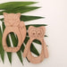 DUO SET - SLEEPY FOX & WISE OWL Beech Wood Teethers - Teethers - ONE.CHEW.THREE Boutique teething, modern accessories