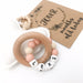 EASTER bundle - Silicone Name teether & BUNNY teething disc - Teethers - ONE.CHEW.THREE Boutique teething, modern accessories